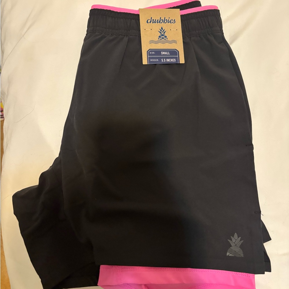 NWT Chubbies ultimate training shorts
